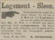 Logement - Sleen