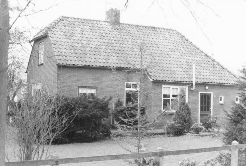 Voorzijde Groningerweg 7 ca. 1985